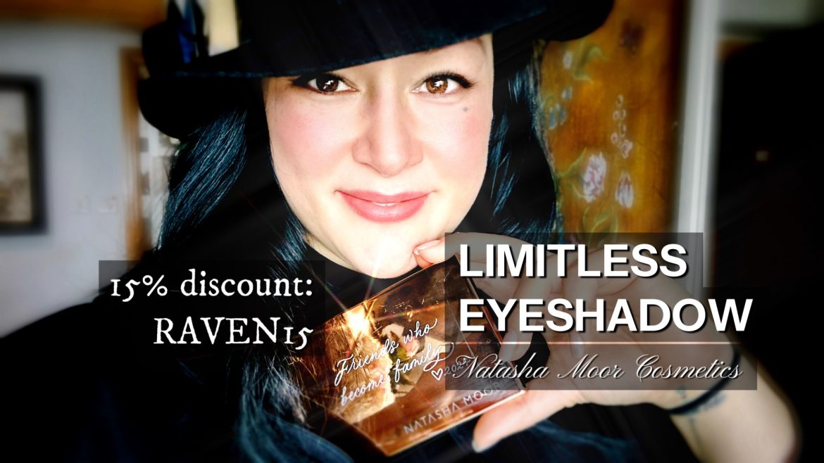 The Limitless Eyeshadow Palette by Natasha Moor – Sustainable Neutrals Matte Beauty (No Glitter!)